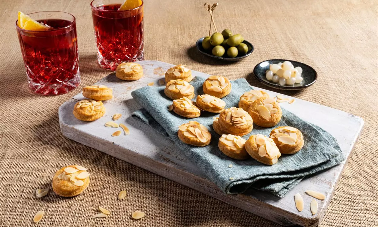 Slané kořeněné sušenky z horovzdušné fritézy