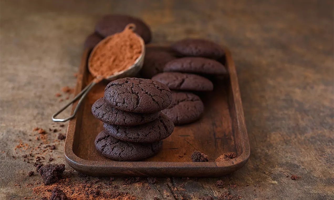 kakaové cookies