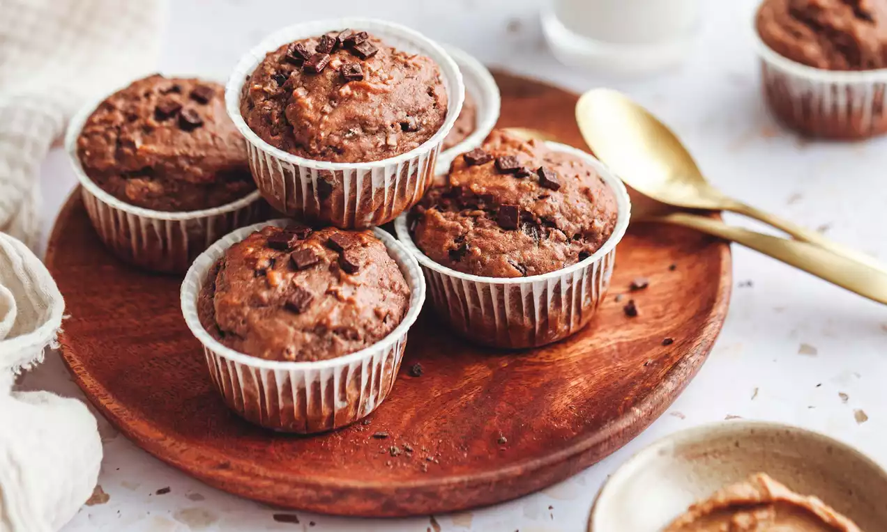 Muffiny z ovesné kaše
