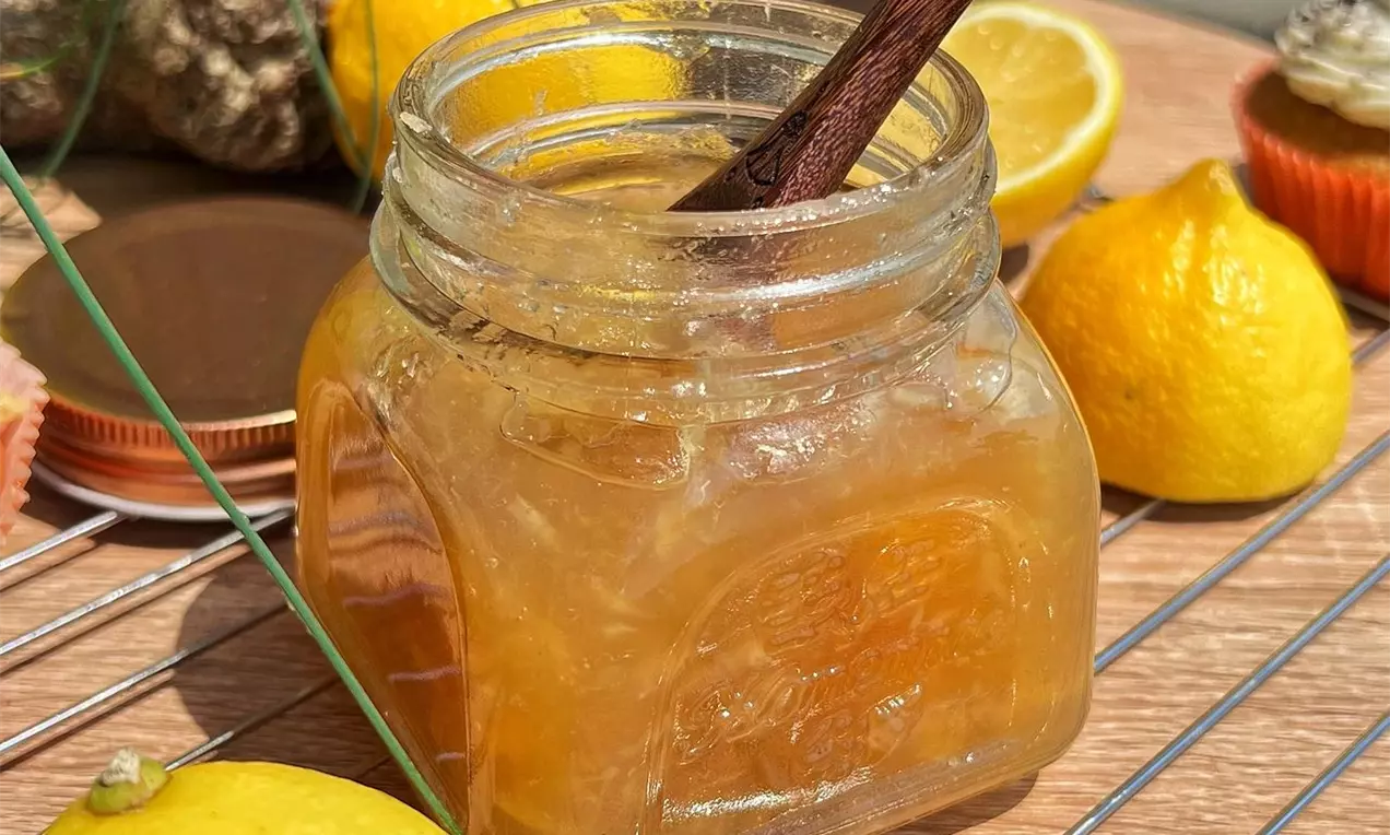 Citrónová marmeláda s brandy